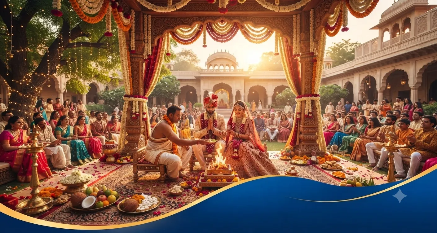 Marriage ceremony puja