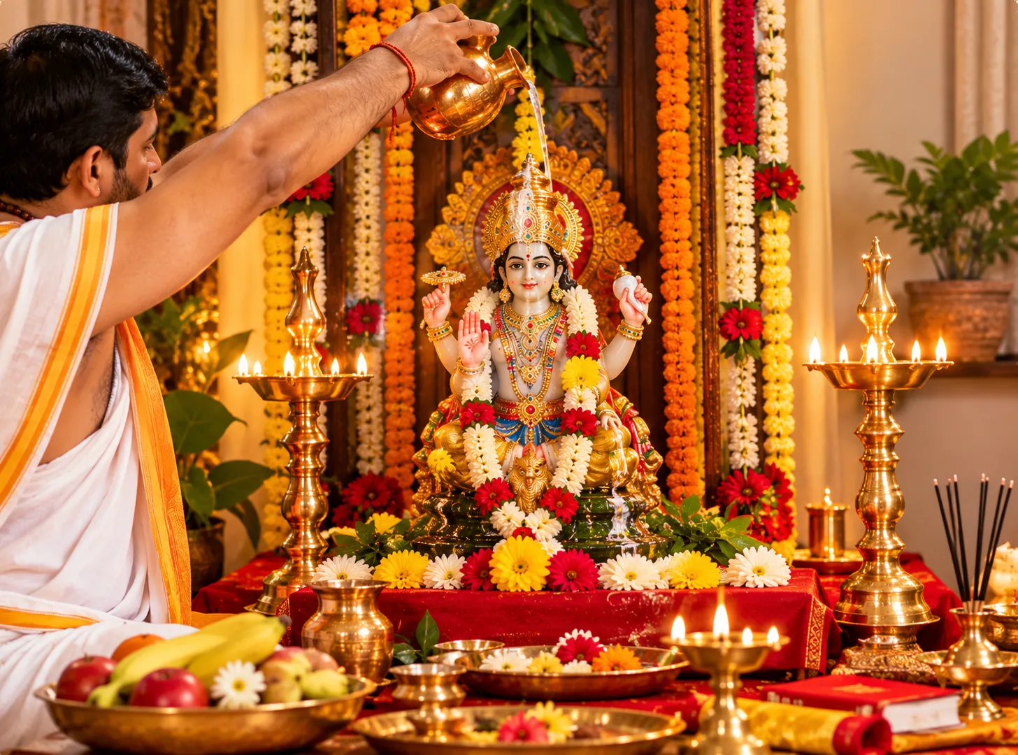 Offline Murti Pran Pratishtha at home by Pandit Ji