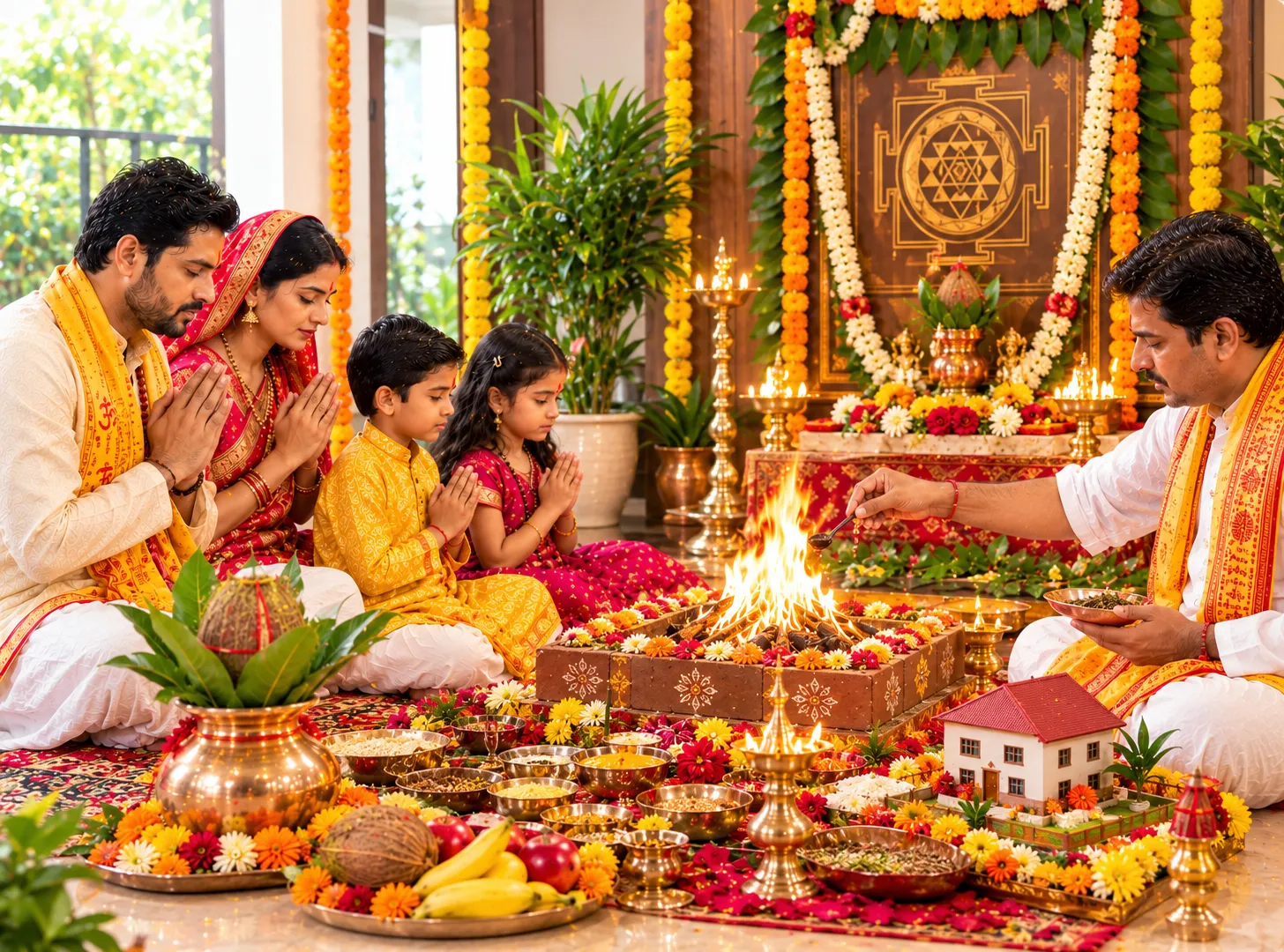 Offline Vastu Shanti Puja at home by Pandit Ji